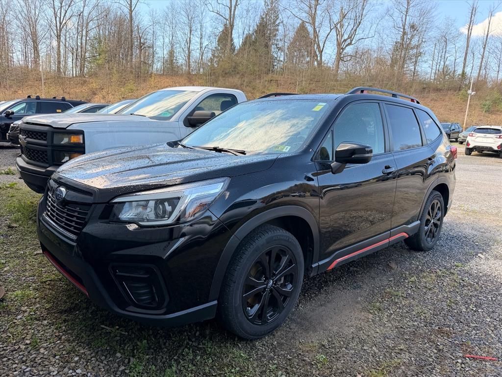 Crystal Black Silica 2019 Subaru Forester 2.5i Sport AWD SUV / Crossover All-Wheel Drive Continuously Variable Transmission
