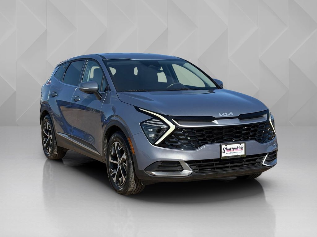 2025 Kia Sportage EX Silver at Shottenkirk Kia Fort Bend