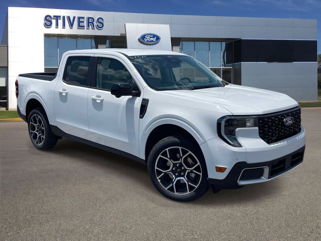 Oxford White 2026 Ford Maverick Pickup Truck All-Wheel Drive Continuously Variable Transmission