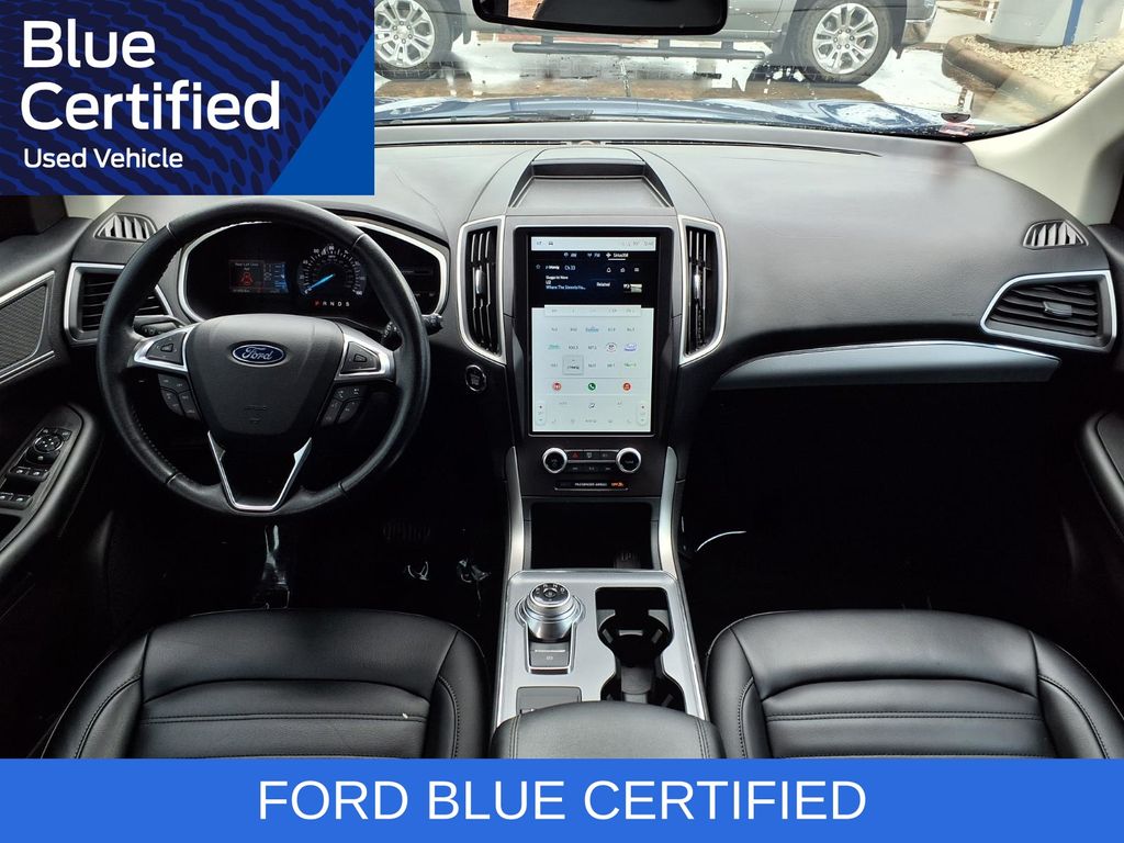 2021 Ford Edge SEL Blue at Legacy Ford