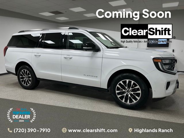 Oxford White 2025 Ford Expedition MAX Platinum 4WD SUV / Crossover Four-Wheel Drive 10-Speed Automatic