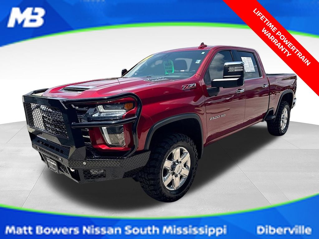 Cherry Red Tintcoat 2022 Chevrolet Silverado 2500HD Pickup Truck Four-Wheel Drive Automatic