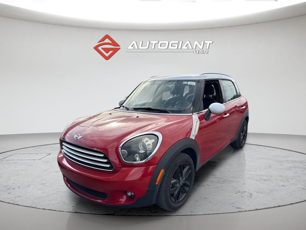Blazing Red 2013 MINI Countryman FWD SUV / Crossover Front-Wheel Drive 6-Speed Automatic