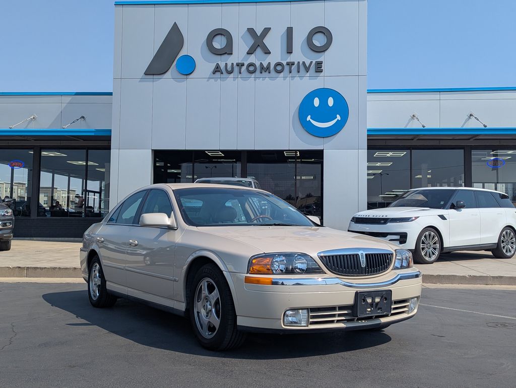 Gold 2001 Lincoln LS Sedan Rear-Wheel Drive 5-Speed Automatic