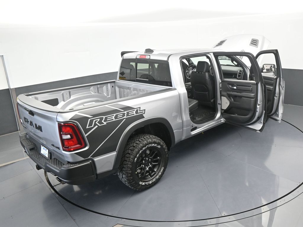 Used 2026 Billet Silver Metallic Clearcoat Ram Rebel image 38