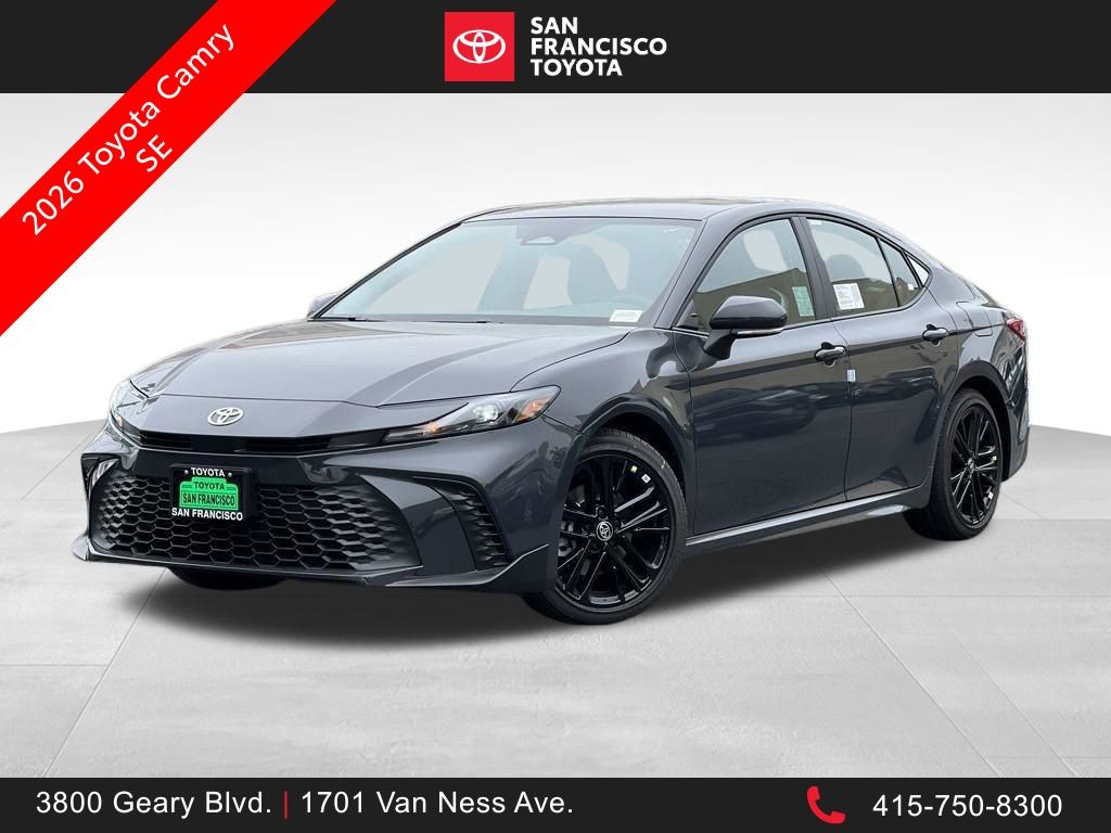 Underground 2026 Toyota Camry Sedan Front-Wheel Drive Continuously Variable Transmission