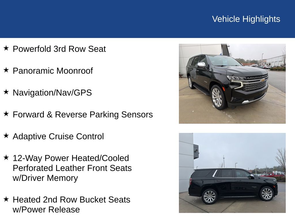 2021 Chevrolet Tahoe 2WD Premier