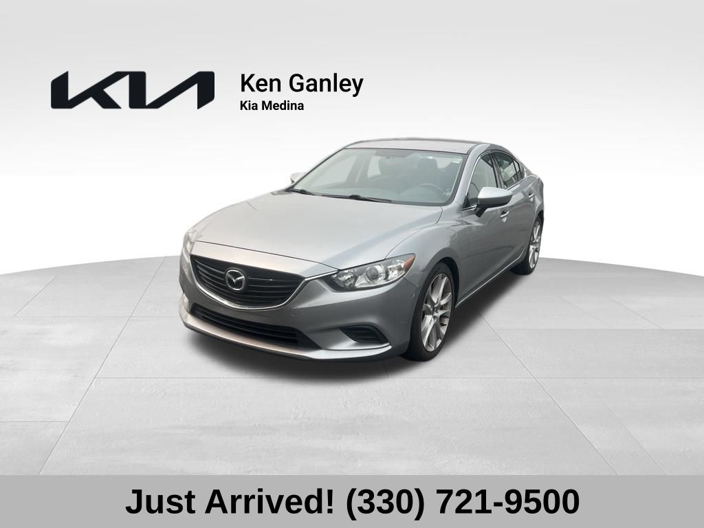 Liquid Silver Metallic 2014 Mazda MAZDA6 Sedan Front-Wheel Drive 6-Speed Automatic
