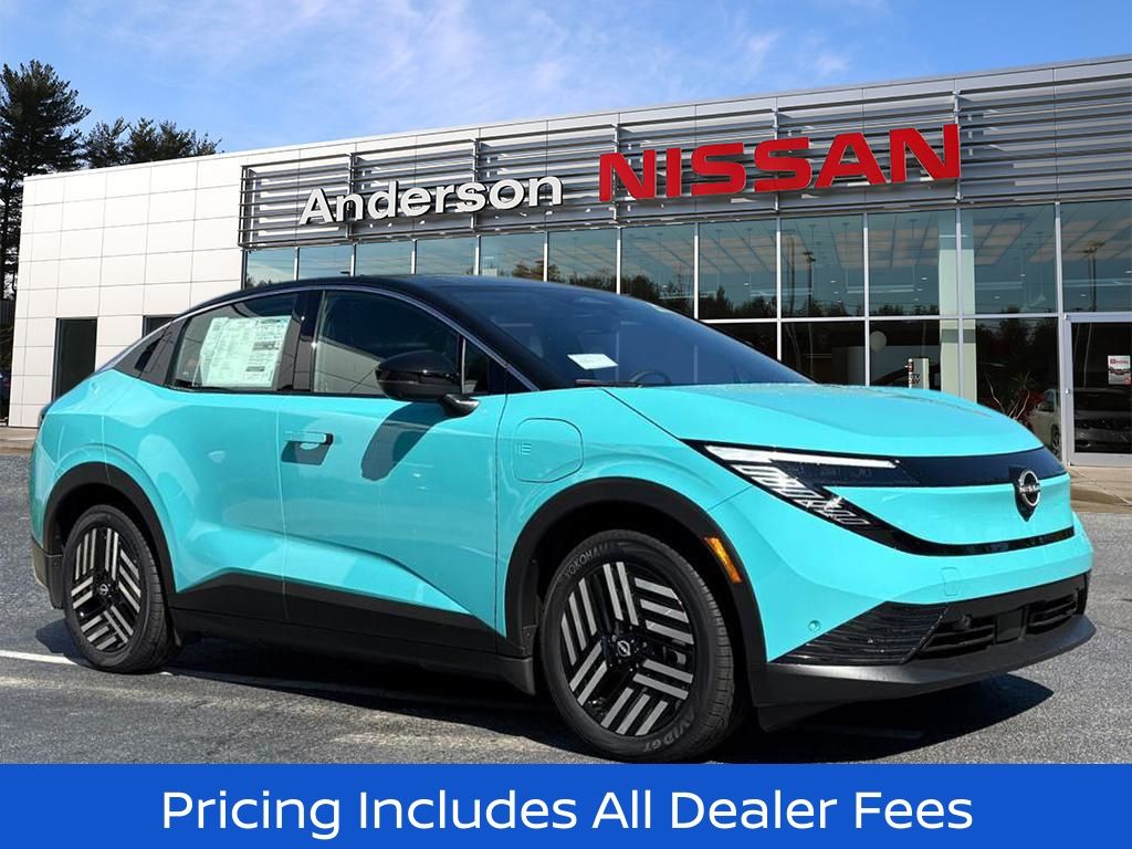 Seabreeze Blue Pearl/Black 2026 Nissan LEAF SV+ FWD SUV / Crossover Front-Wheel Drive Automatic