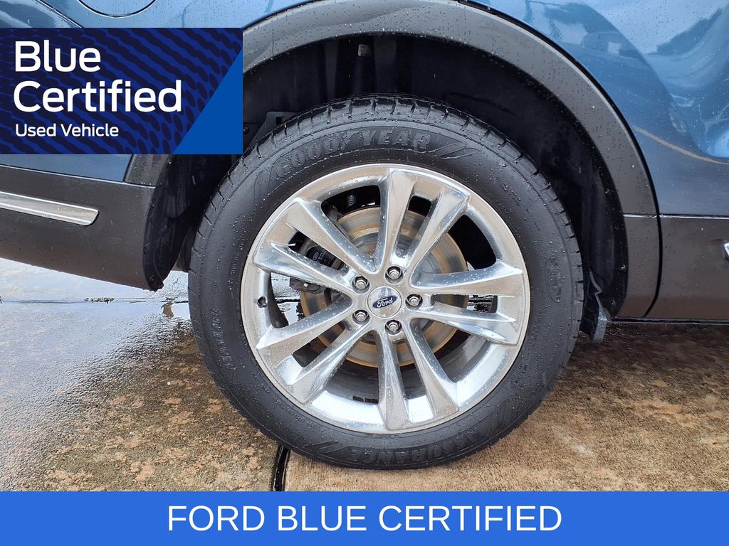 2019 Ford Explorer Limited Blue at Baytown Hyundai