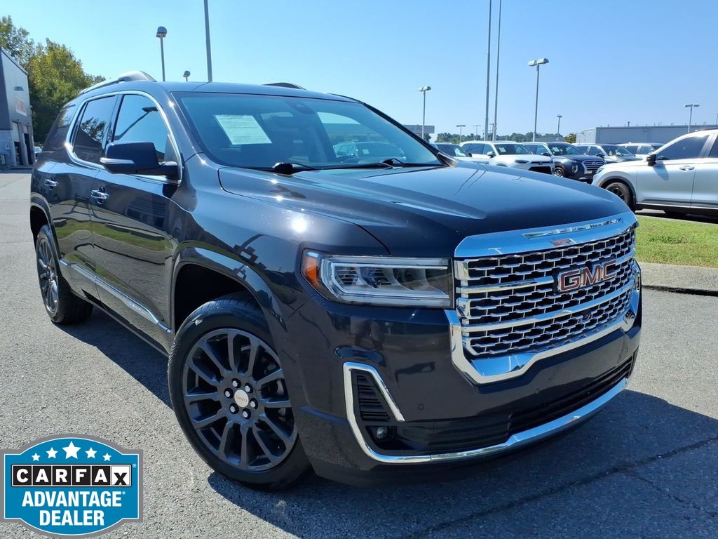 Carbon Black Metallic 2020 GMC Acadia SUV / Crossover Front-Wheel Drive 9-Speed Automatic