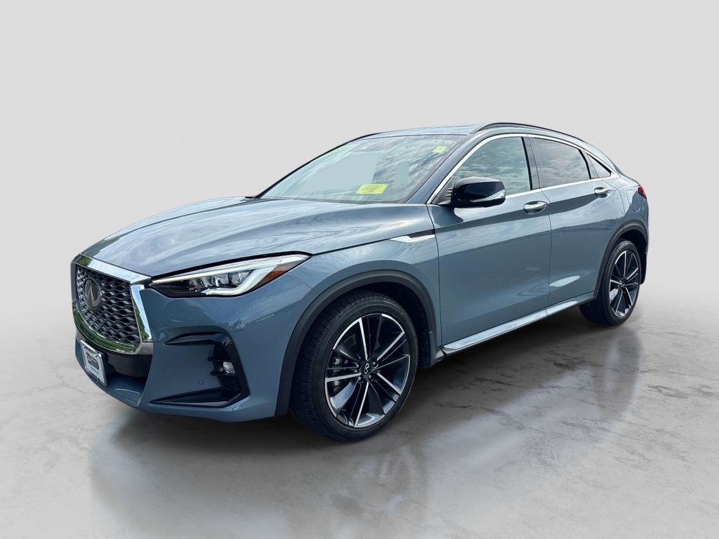 Slate Gray 2023 INFINITI QX55 Essential AWD SUV / Crossover All-Wheel Drive Continuously Variable Transmission