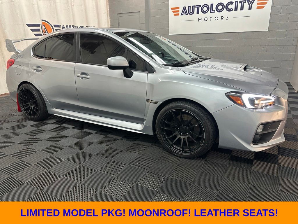 Ice Silver Metallic 2016 Subaru WRX Sedan All-Wheel Drive Continuously Variable Transmission