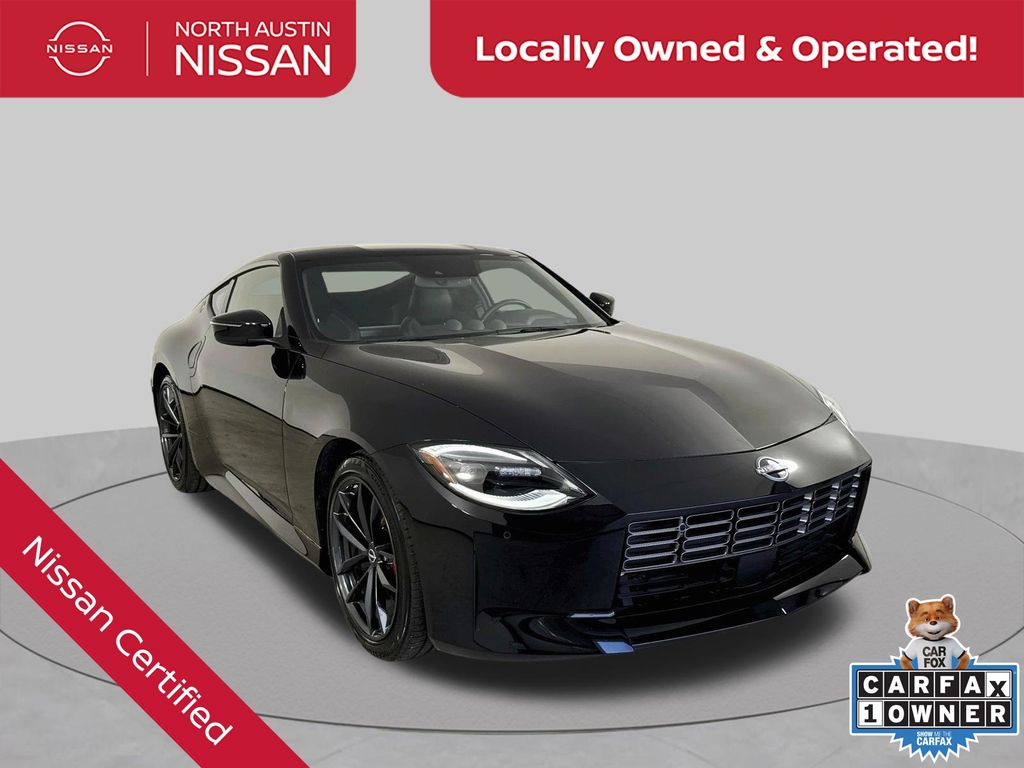 Black Diamond Pearl 2024 Nissan Z Coupe Rear-Wheel Drive 6-Speed Manual