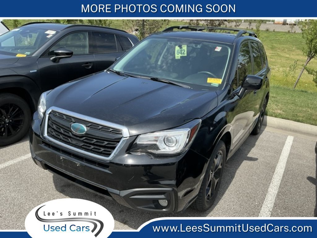 Crystal Black Silica 2018 Subaru Forester SUV / Crossover All-Wheel Drive Continuously Variable Transmission
