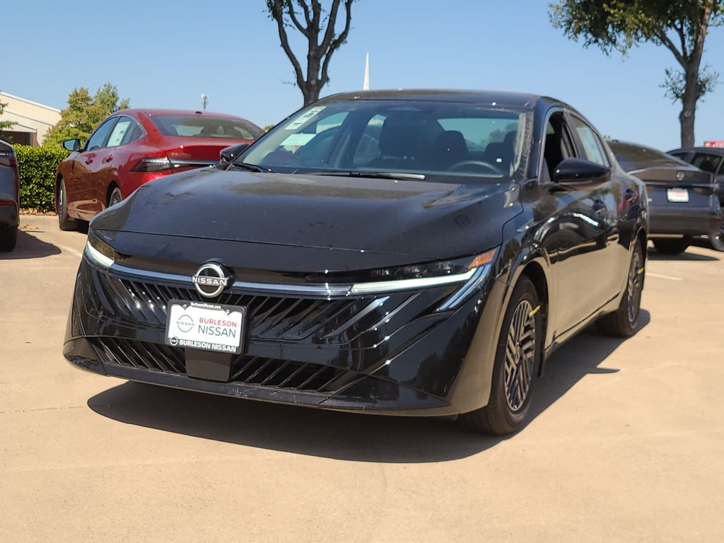 Super Black 2027 Nissan Sentra Sedan Front-Wheel Drive Continuously Variable Transmission