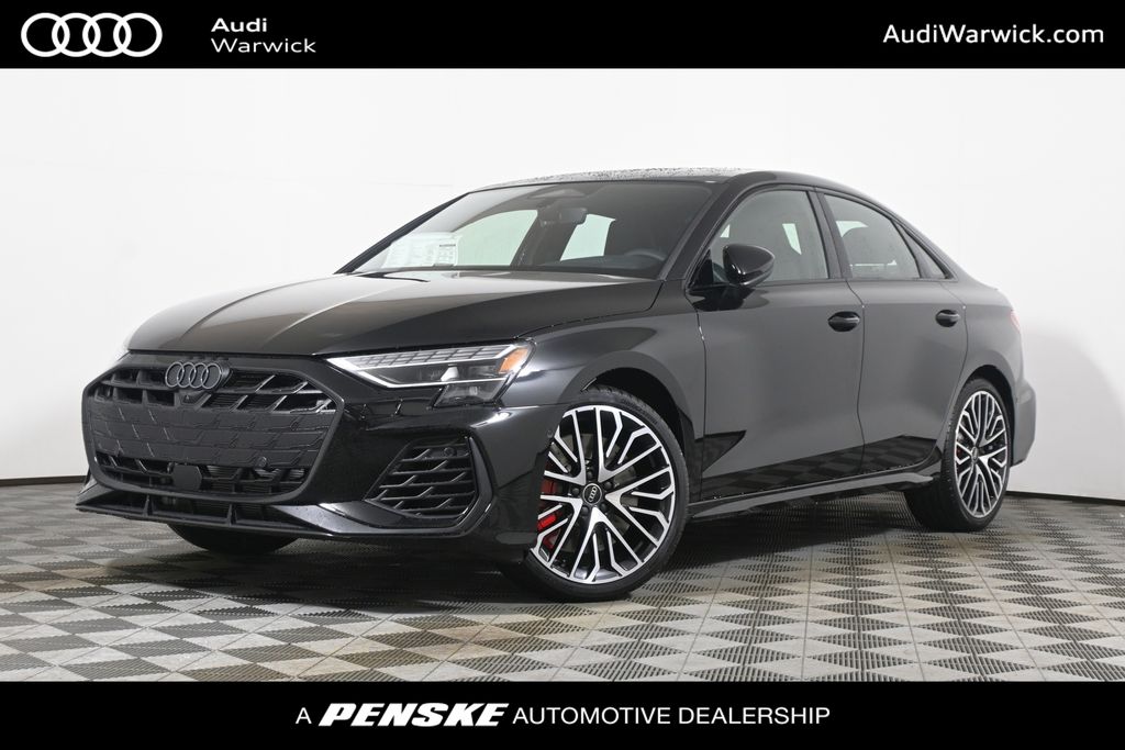Mythos Black Metallic 2026 Audi S3 Sedan All-Wheel Drive 7-Speed Automatic