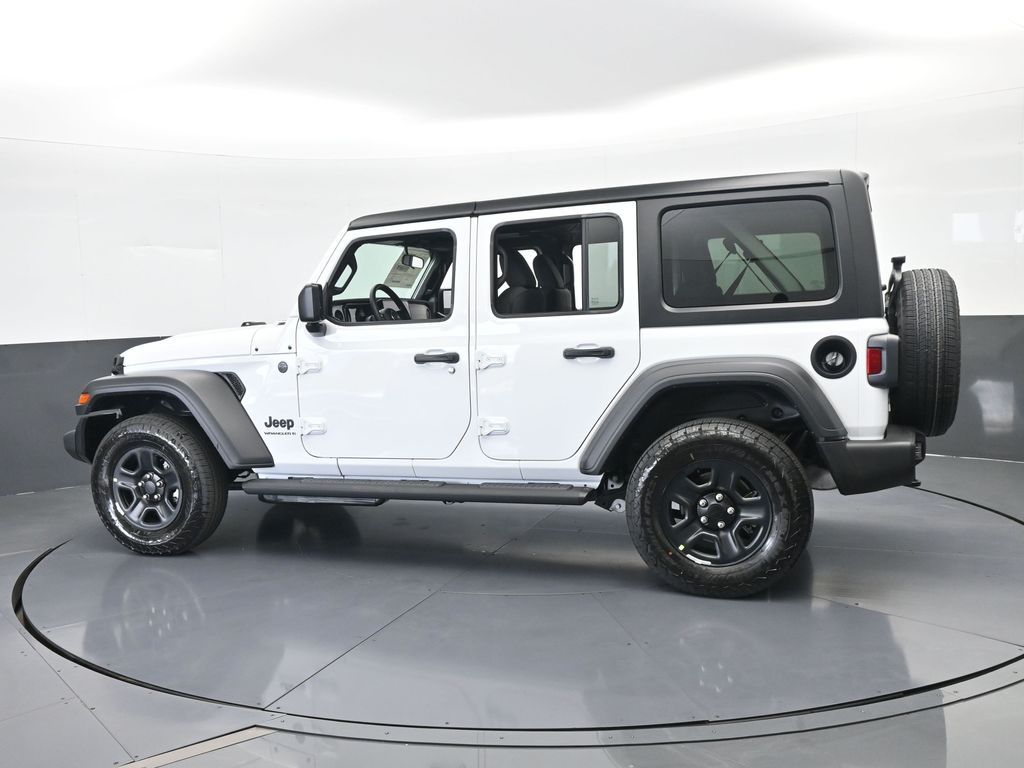 New 2026 Bright White Clearcoat Jeep Sport image 2