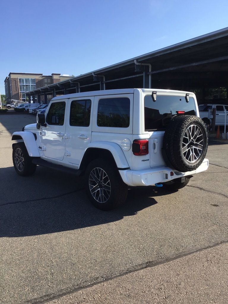 2024 Bright White Clearcoat Jeep Wrangler High Altitude 4xe 4X4 SUV