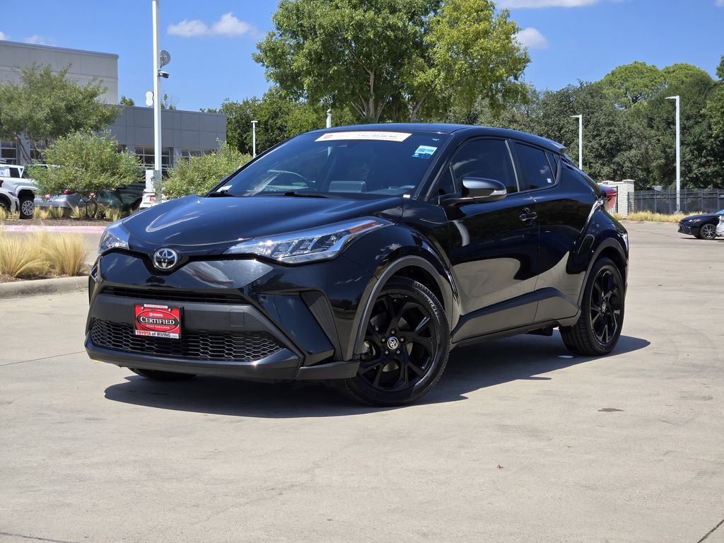 Black Sand Pearl 2021 Toyota C-HR SUV / Crossover Front-Wheel Drive Continuously Variable Transmission