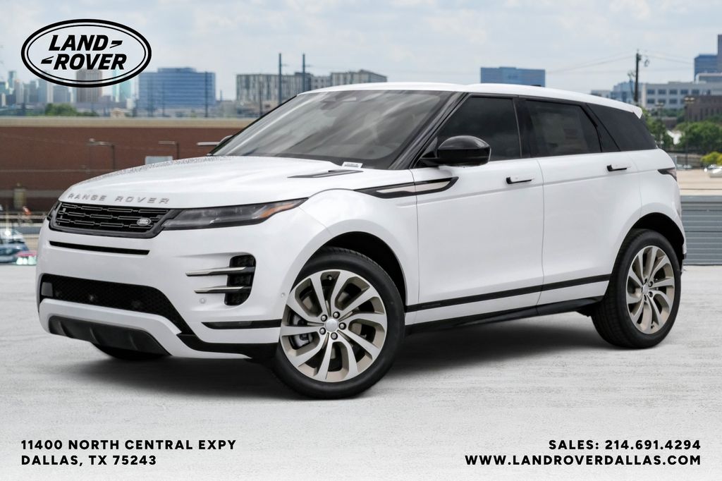 Ostuni Pearl Wht Prem Met 2026 Land Rover Range Rover Evoque P250 Hoxton Edition AWD SUV / Crossover All-Wheel Drive 9-Speed Automatic