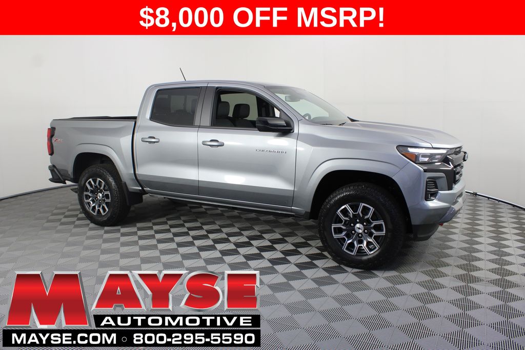 Sterling Gray Metallic 2026 Chevrolet Colorado Pickup Truck Four-Wheel Drive 8-Speed Automatic