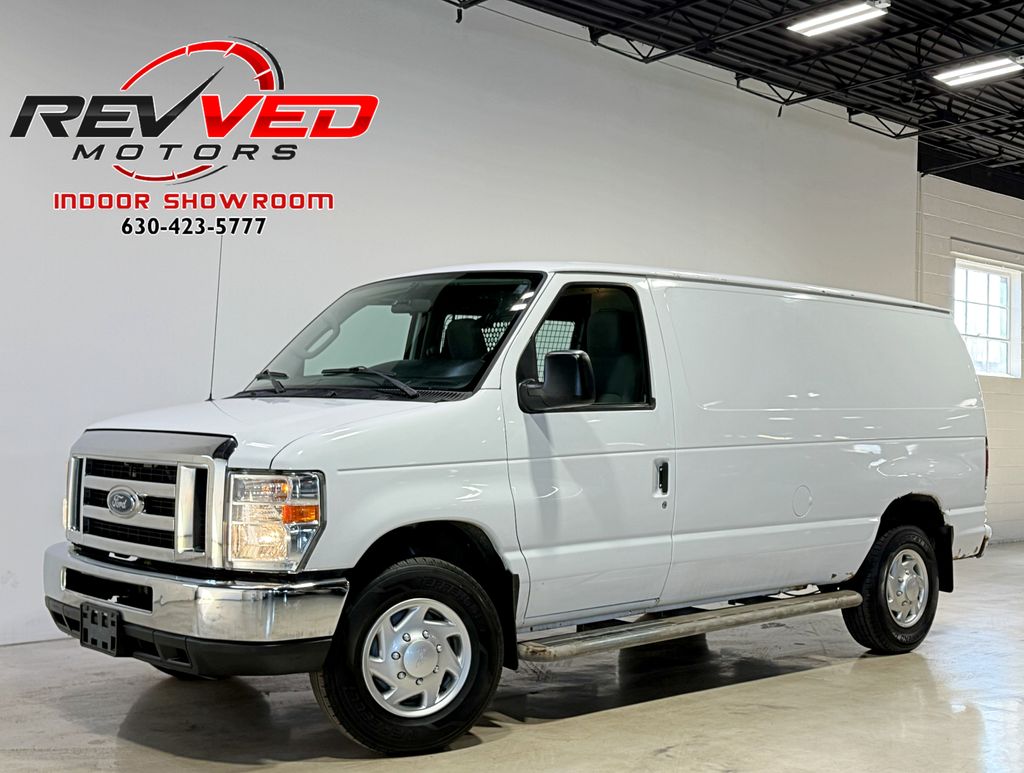 Oxford White 2012 Ford E-Series E-250 Cargo Van Van Rear-Wheel Drive 4-Speed Automatic Overdrive