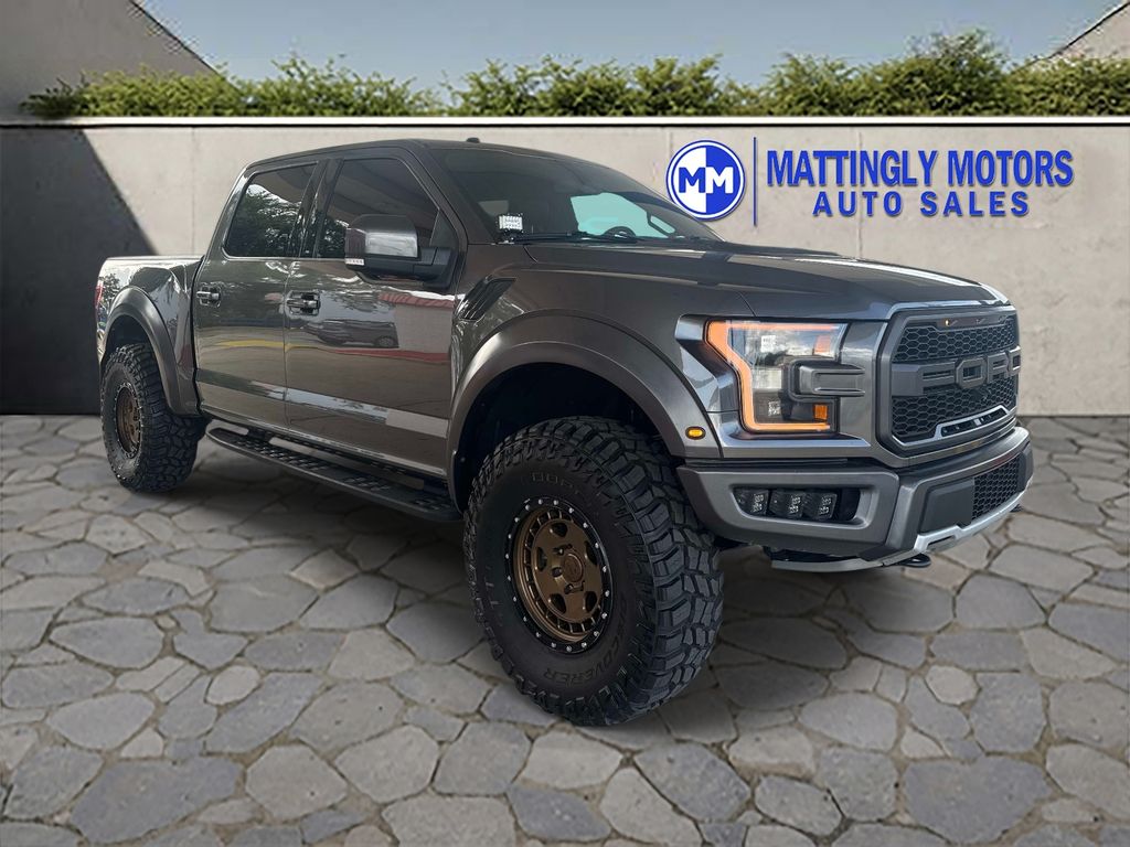 Gray (Magnetic) 2018 Ford F-150 Pickup Truck Four-Wheel Drive Automatic