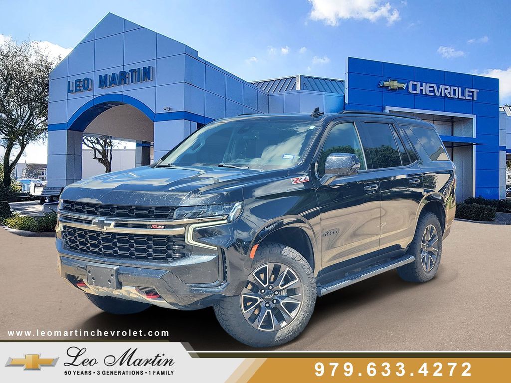 Black 2021 Chevrolet Tahoe Z71 4WD SUV / Crossover Four-Wheel Drive