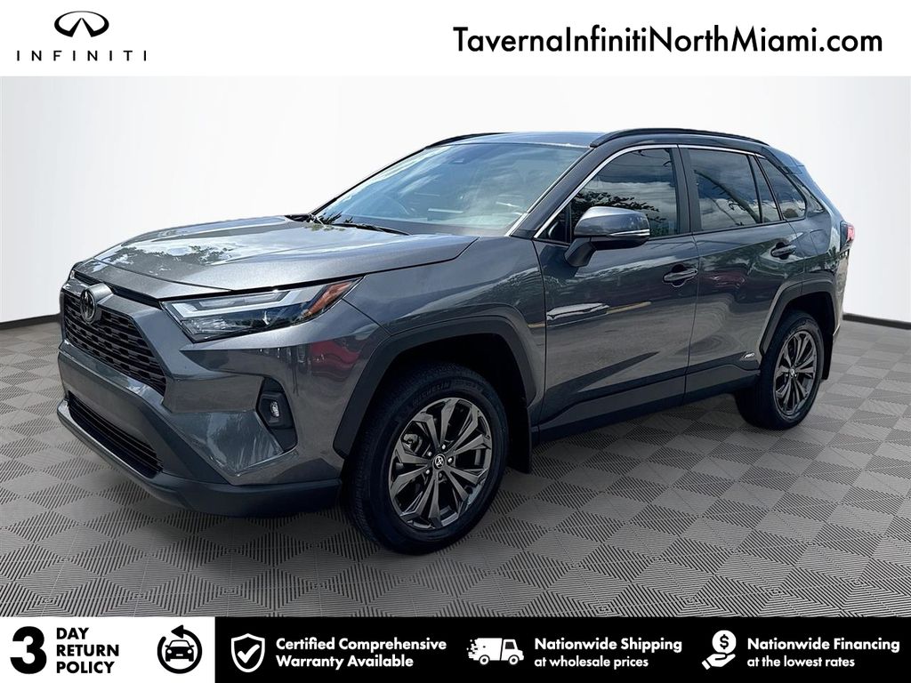 Magnetic Gray Metallic 2025 Toyota RAV4 Hybrid SUV / Crossover All-Wheel Drive Continuously Variable Transmission