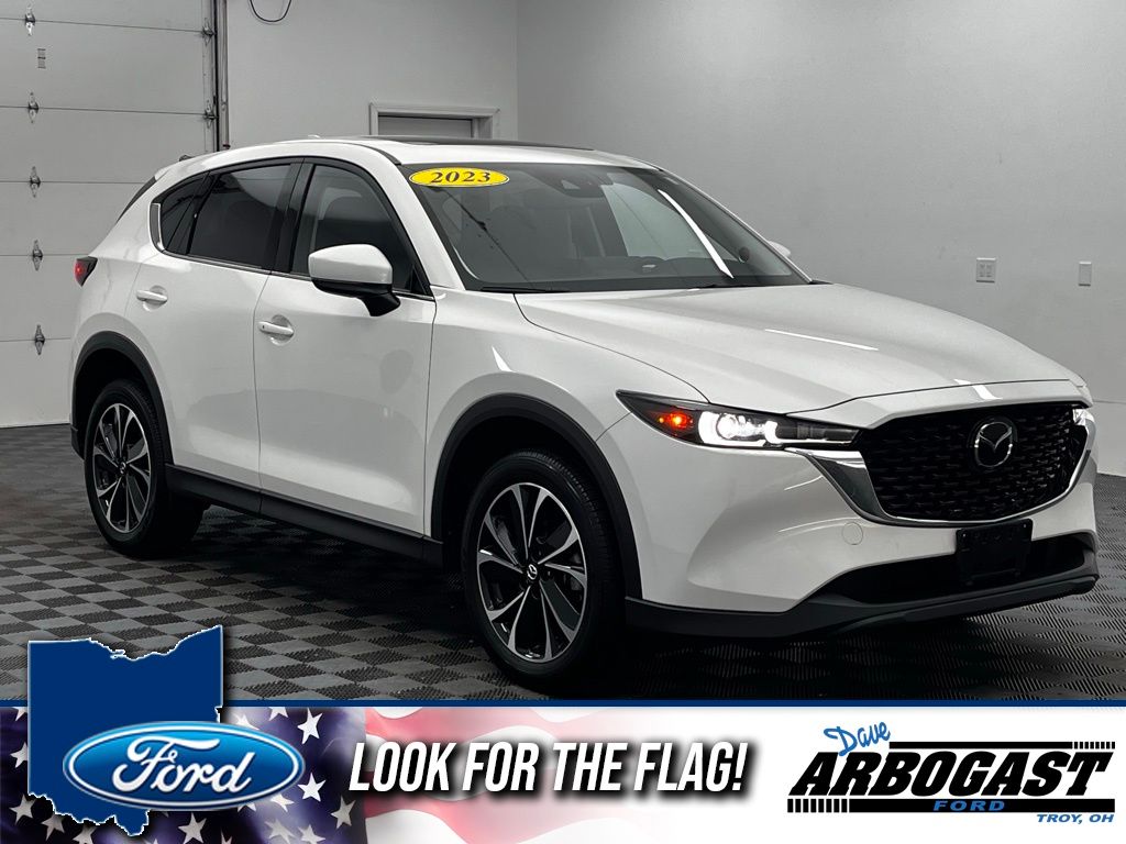 Rhodium White Metallic 2023 Mazda CX-5 2.5 S Premium AWD SUV / Crossover All-Wheel Drive 6-Speed Automatic