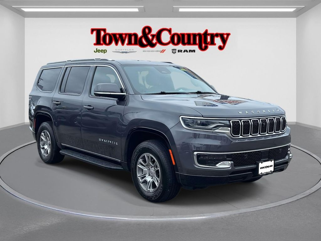 Baltic Gray Metallic Clearcoat 2022 Jeep Wagoneer SUV / Crossover Four-Wheel Drive 8-Speed Automatic