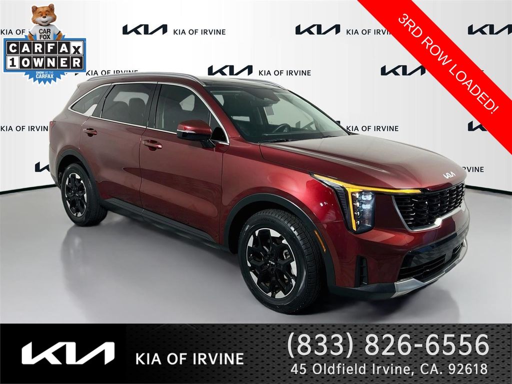 Dawning Red 2024 Kia Sorento SUV / Crossover Front-Wheel Drive 8-Speed Automatic