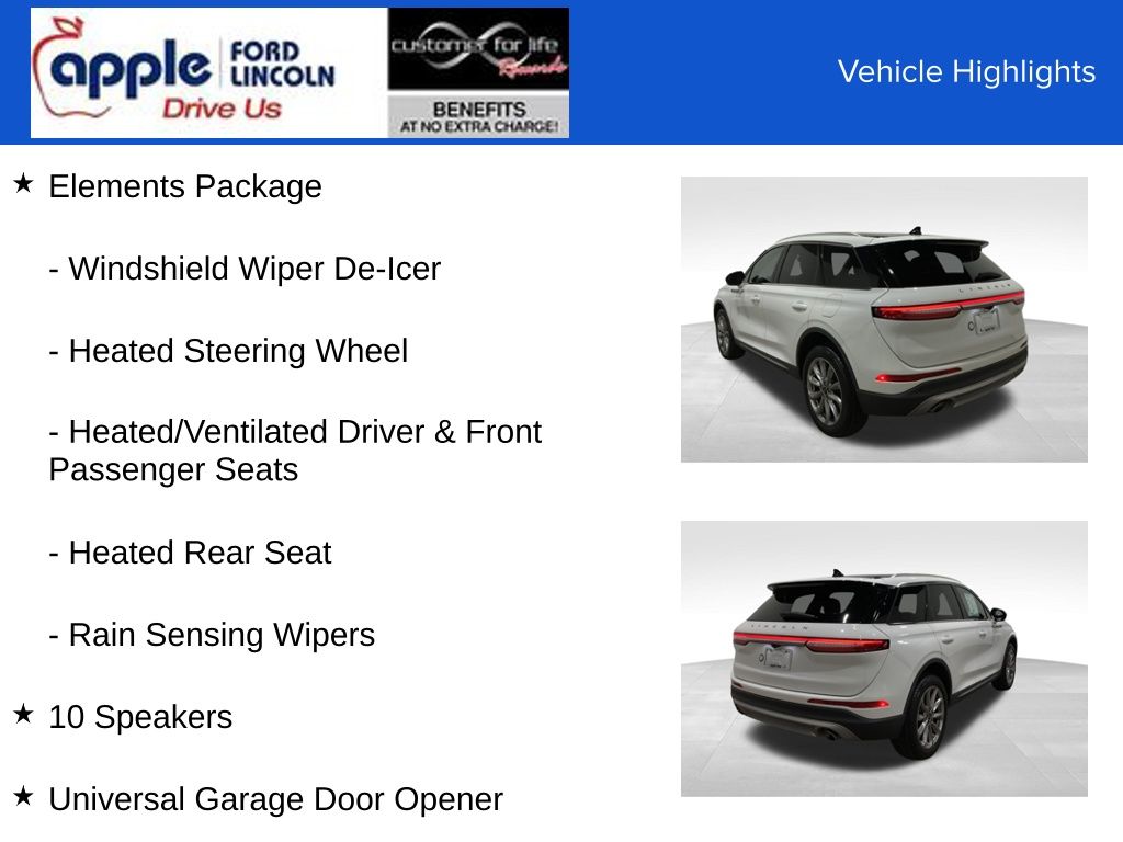 2021 Lincoln Corsair Standard