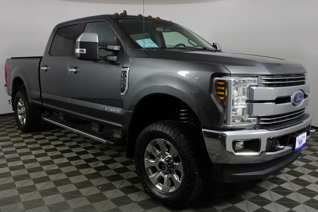 Gray (Magnetic Metallic) 2019 Ford F-250 Super Duty Pickup Truck Four-Wheel Drive 6-Speed Automatic