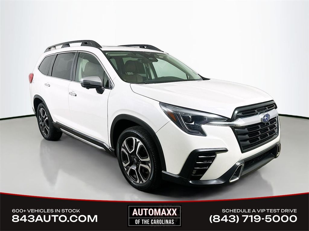 Crystal White Pearl 2023 Subaru Ascent Touring AWD SUV / Crossover All-Wheel Drive Continuously Variable Transmission