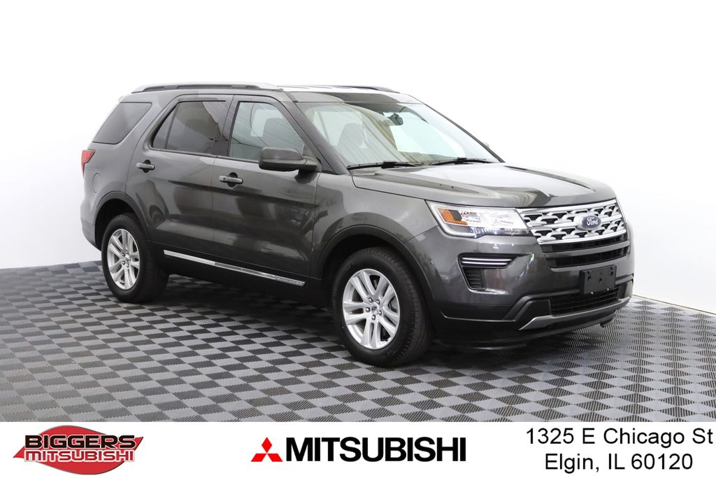 Gray (Magnetic Metallic) 2019 Ford Explorer SUV / Crossover All-Wheel Drive 6-Speed Automatic