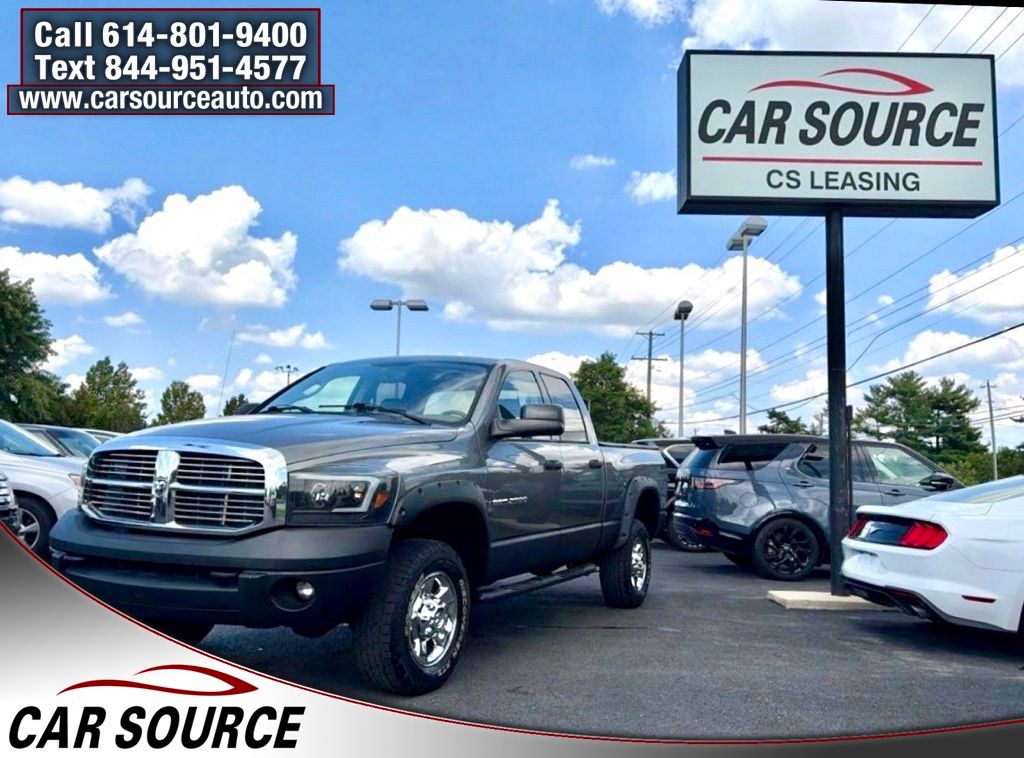 Mineral Gray Metallic 2006 Dodge RAM 2500 Pickup Truck Four-Wheel Drive 4-Speed Automatic