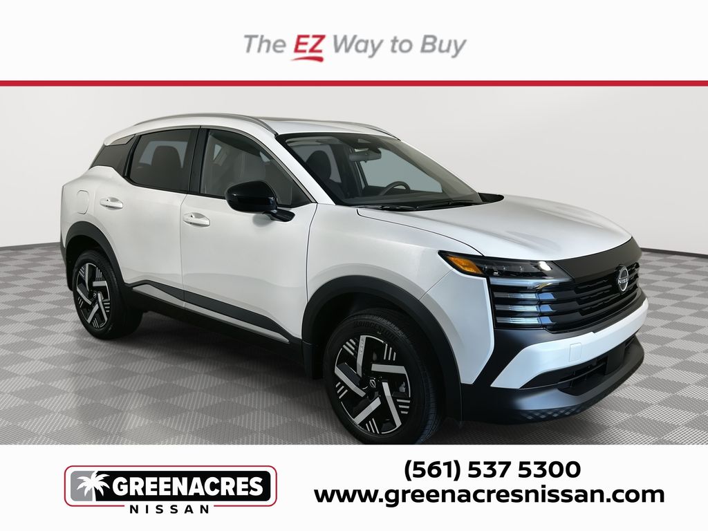 Aspen White Tricoat 2026 Nissan Kicks SUV / Crossover Front-Wheel Drive Continuously Variable Transmission
