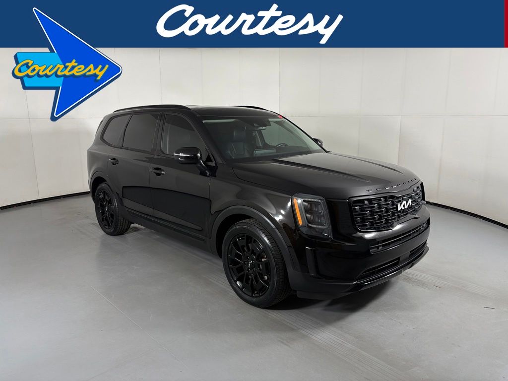 Black Copper 2022 Kia Telluride SUV / Crossover All-Wheel Drive 8-Speed Automatic