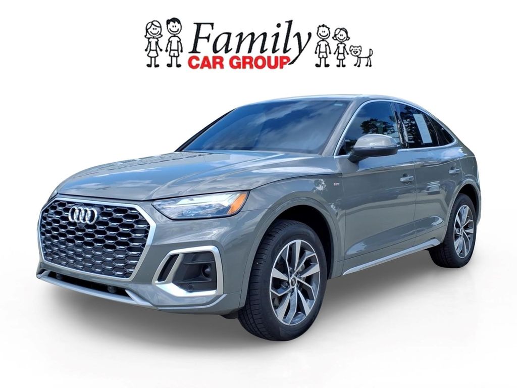 Daytona Gray Pearl Effect 2023 Audi Q5 Sportback Sedan All-Wheel Drive 7-Speed Automatic