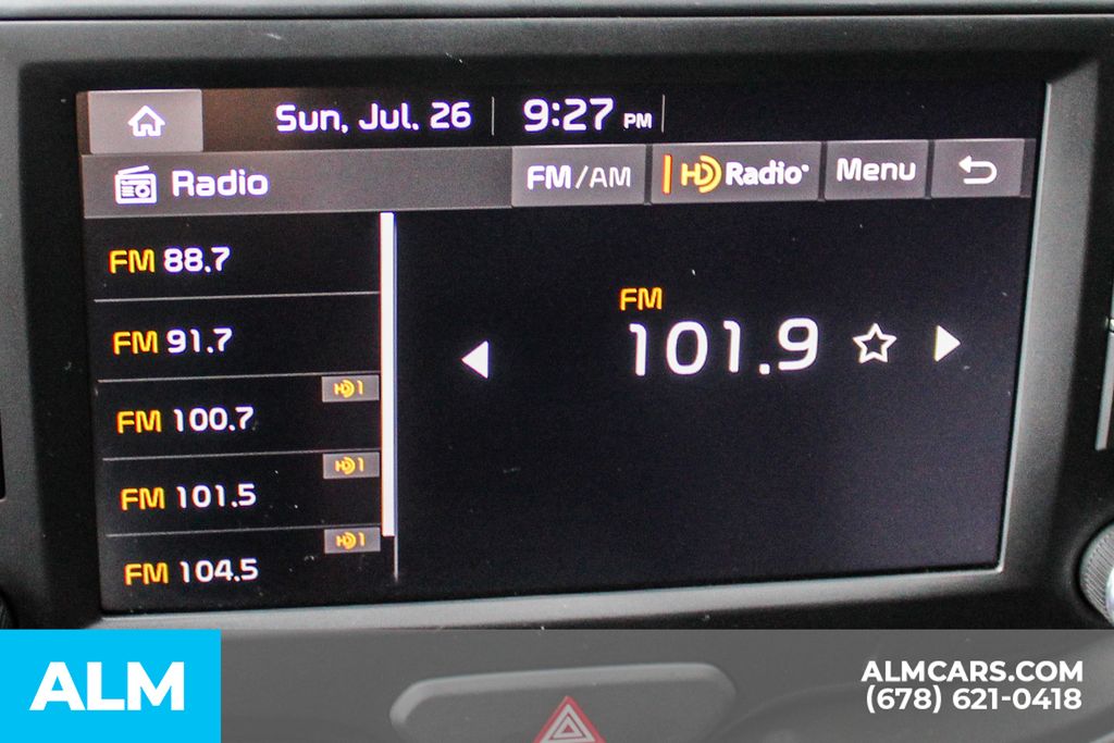 Used 2025 Black Kia LX image 32