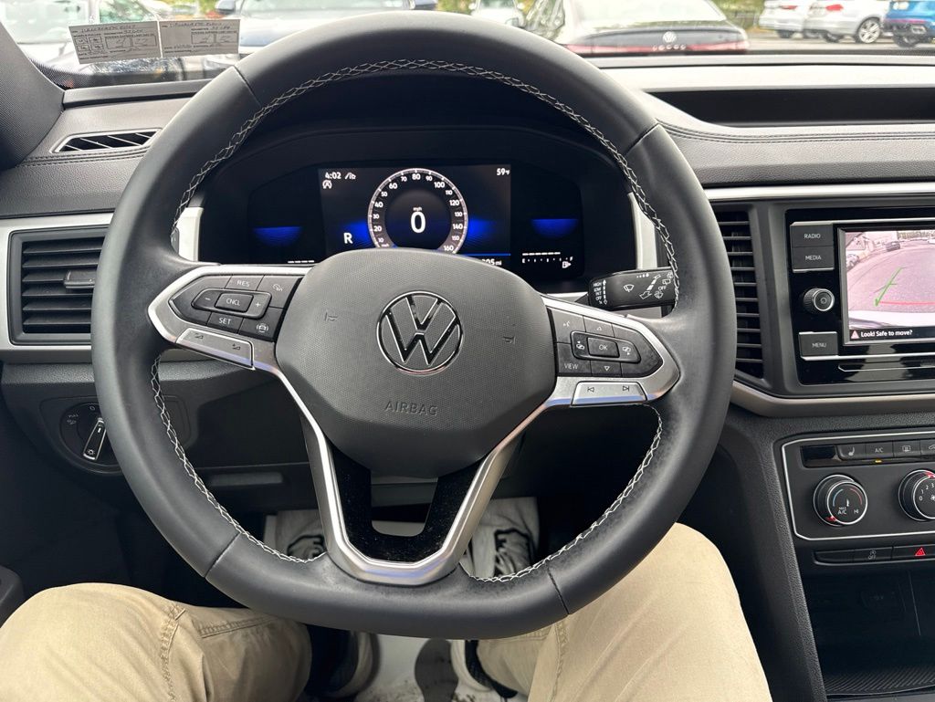2023 Volkswagen Atlas Cross Sport 2.0T SE White at Sutliff Volkswagen