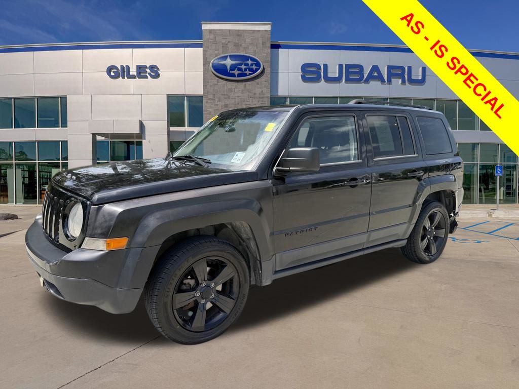 Black Clearcoat 2015 Jeep Patriot SUV / Crossover Front-Wheel Drive Continuously Variable Transmission