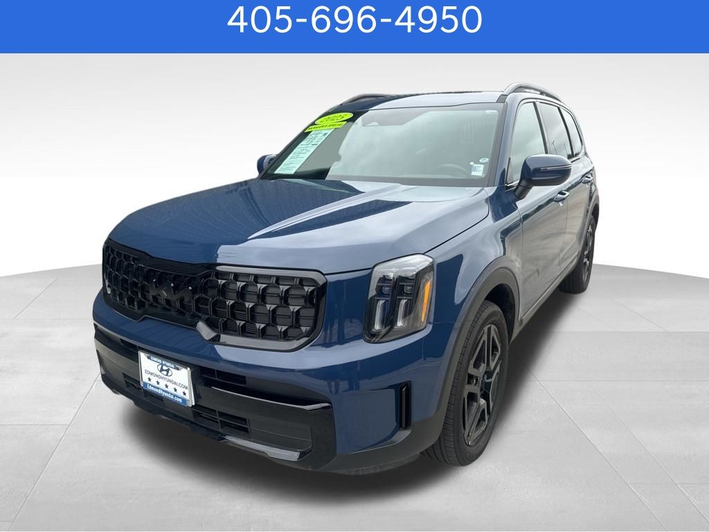 Midnight Lake Blue 2025 Kia Telluride EX X-Line AWD SUV / Crossover All-Wheel Drive 8-Speed Automatic