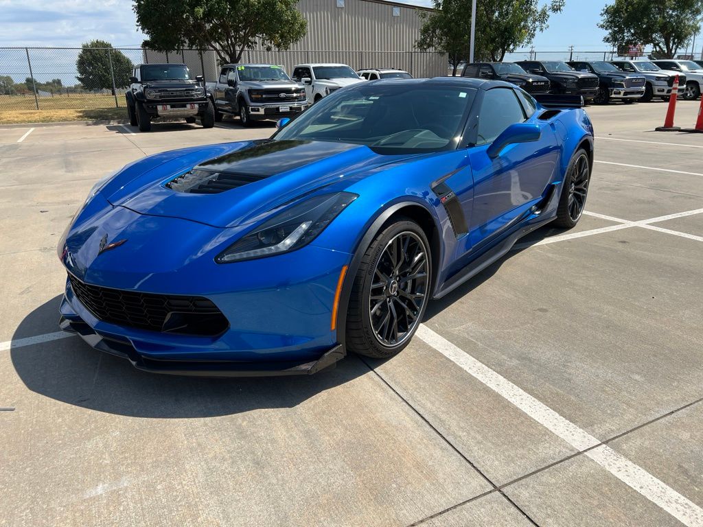 Laguna Blue Tintcoat 2015 Chevrolet Corvette Coupe Rear-Wheel Drive 7-Speed Manual