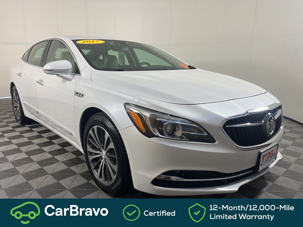 White Frost Tricoat 2017 Buick LaCrosse Essence FWD Sedan Front-Wheel Drive 8-Speed Automatic
