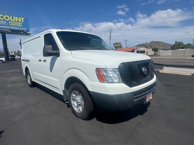 Glacier White 2020 Nissan NV Cargo Van Rear-Wheel Drive 5-Speed Automatic