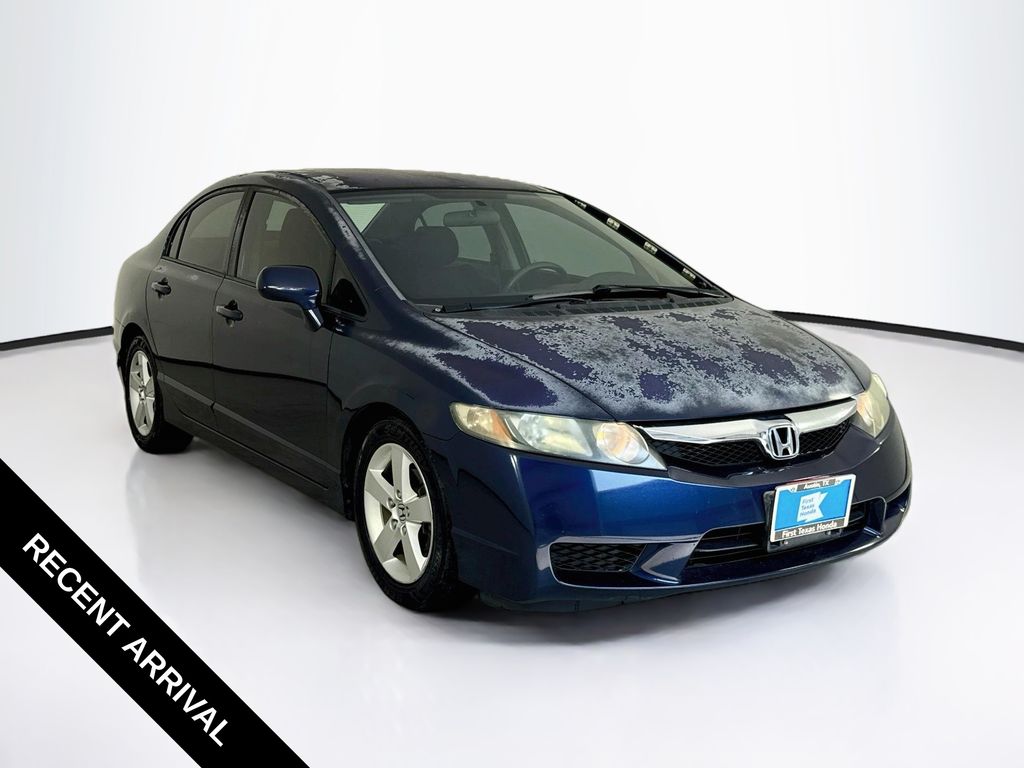 Blue 2011 Honda Civic Sedan Front-Wheel Drive 5-Speed Automatic