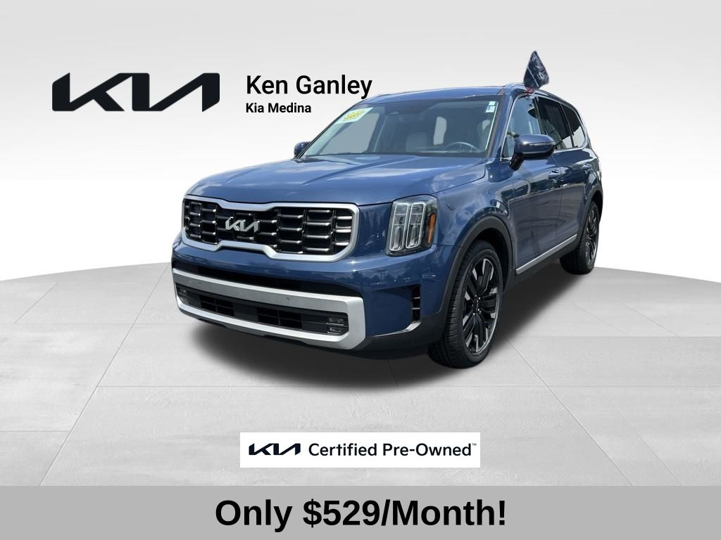 Midnight Lake Blue 2023 Kia Telluride SUV / Crossover All-Wheel Drive 8-Speed Automatic